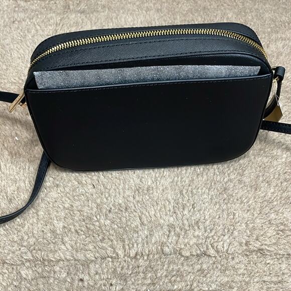 Michael Kors Jet Set Large Leather Zip Chain Crossbody Bag New Retails $398 - Picture 3 of 7